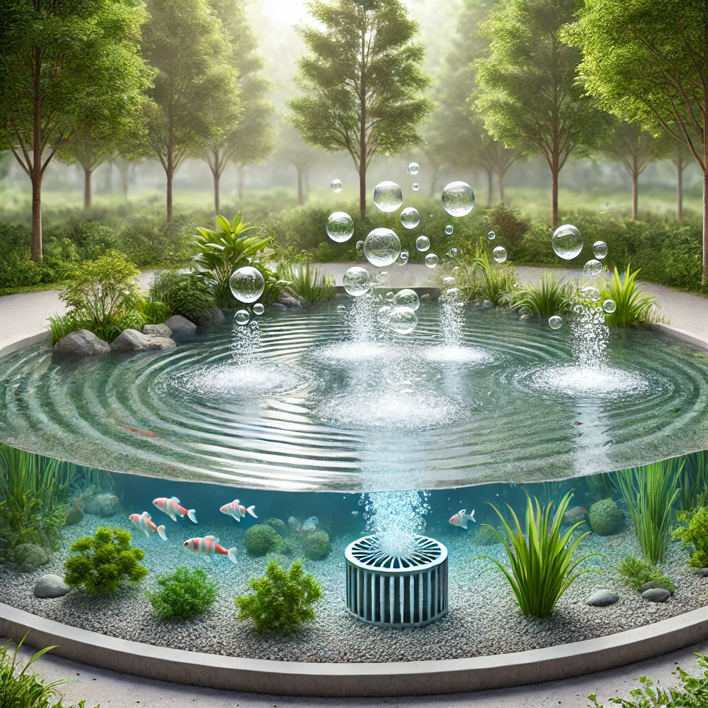 Soluciones de Aireación para Mejorar la Calidad del Agua